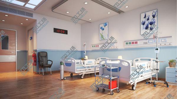 images/goods_img/20210312/3D model Hospital Room Interior/2.jpg